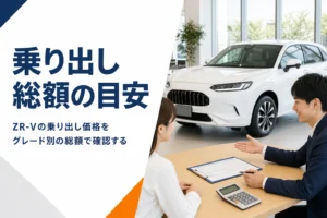 ZR-Vの乗り出し価格をグレード別に解説する記事のアイキャッチ