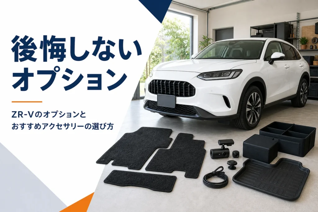 ZR-Vのオプションの選び方を解説する記事のアイキャッチ